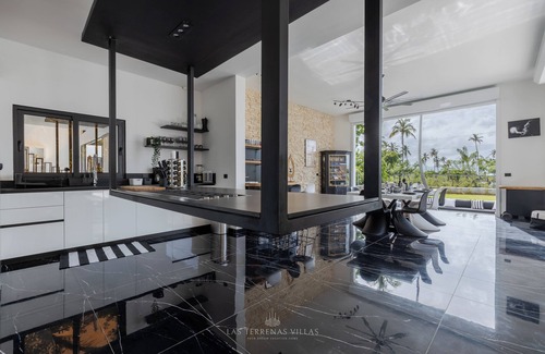 Las Galeras Villa | Villa única, moderna, todo equipada con vista al mar espectacular
