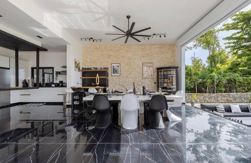 Las Galeras Villa | Villa única, moderna, todo equipada con vista al mar espectacular