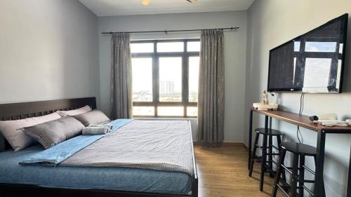 Jenjarom Apartamento | Amber Studio Walking Distance Quayside Mall