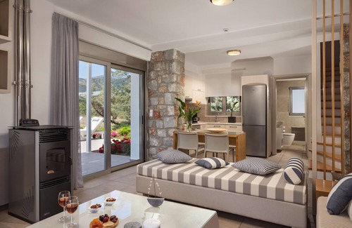 Gialos Villa | AMMOS de LUJO PLAYA-Stone Villa -PRIVADO POOL - ACCESO DIRECTO A LA PLAYA