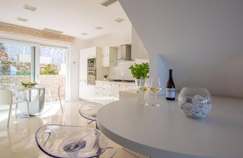 Priora Villa | Villa Ado with Private Swimming Pool, Garden, Sea View and Parking