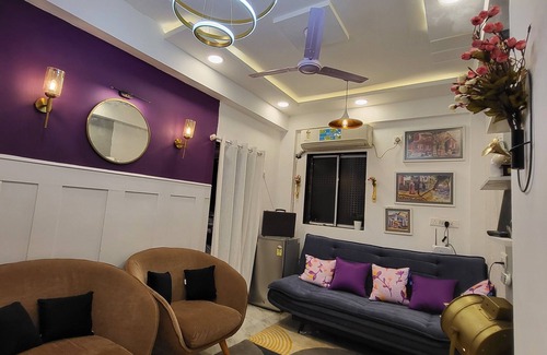 Bandra West Apartamento | Amour Bandra: A Cozy Affair at Chapel Rd