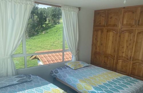 Paipa Cabina | Amplia cabaña con linda vista en paipa boyaca
