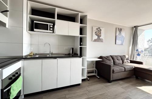 Quinta Normal Apartamento | Amplio departamento de una habitación, a pasos del metro Gruta de lourdes