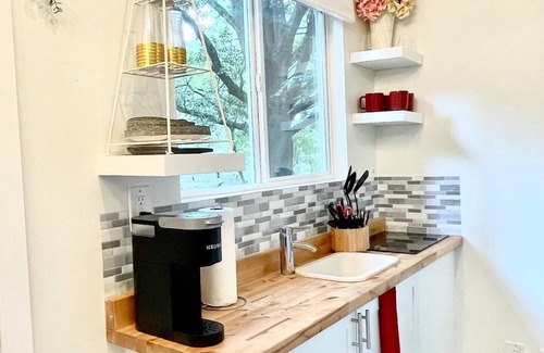 Candler-McAfee Apartamento | An Alice in Wonderland Themed Tiny Home, Fully-Fenced & Pet-Friendly