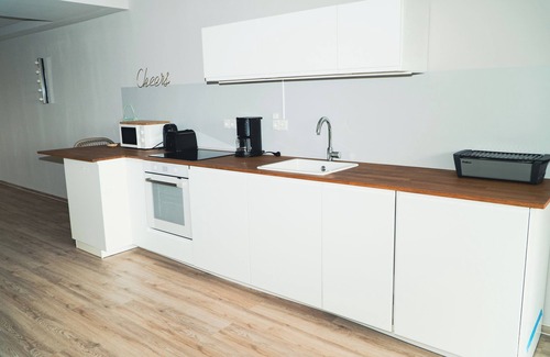 Rettin Apartamento | Anchorage - stylish apartment with sea view & balcony