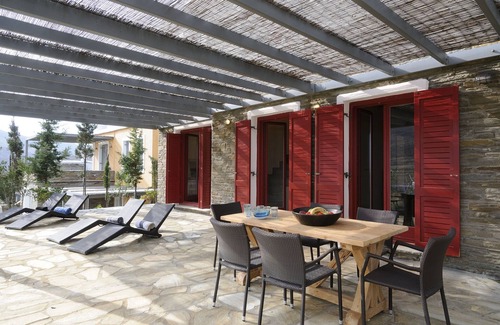 Andros Casa | Andros Junior Suite con vista lateral al mar
