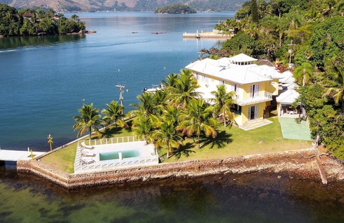 Angra dos Reis Villa | Ang036 - Mansión en la Isla del Cavaco en Angra dos Reis