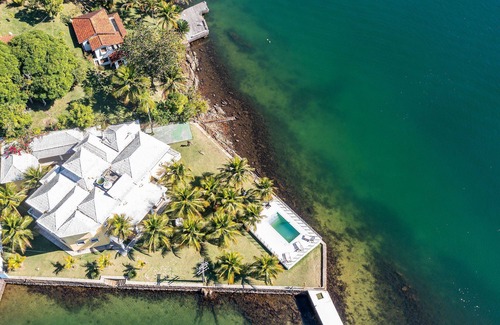 Angra dos Reis Villa | Ang036 - Mansión en la Isla del Cavaco en Angra dos Reis