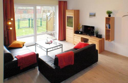 Gollendorf Apartamento | Anker mit umzäunter Sonnenterrasse