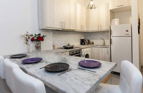 Ano Kipseli Apartamento | Ano Kipseli Gem Stylish 1-Bedroom for 4