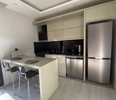Aksu Apartamento | Antalya Havalimanına Yakın Havuzlu 1+1 Lux Daire