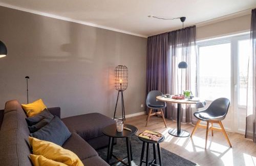 Spiekeroog Apartamento | Antares Spiekerooger Gästehaus-Sonnengartenbalkon Süd mit Blick aufs Wattenmeer - Wohnung 7