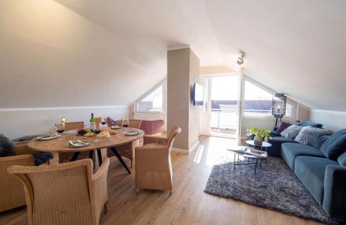 Spiekeroog Apartamento | Antares Spiekerooger Gästehaus-Penthouse mit Blick aufs Wattenmeer - Wohnung 9