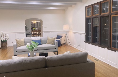 Shorewood Casa | Antique Bedroom in Luxury Mansion