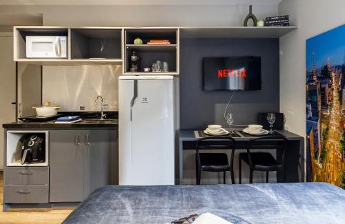 Lapa de Baixo Apartamento | Apê business na Lapa com ar pertinho do Allianz