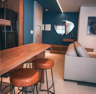 Capao da Canoa Apartamento | Apê elegante, terraço Lindo e ótima localização