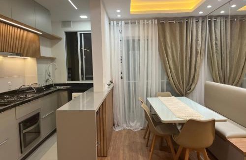 Barra Velha Apartamento | Apê pé na areia com vista mar e próximo ao Beto Carrero - Condomínio Vila Açoriana