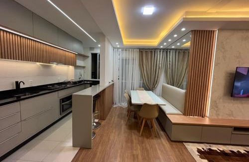 Barra Velha Apartamento | Apê pé na areia com vista mar e próximo ao Beto Carrero - Condomínio Vila Açoriana