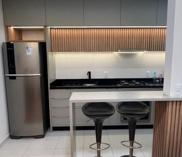 Barra Velha Apartamento | Apê pé na areia com vista mar e próximo ao Beto Carrero - Condomínio Vila Açoriana