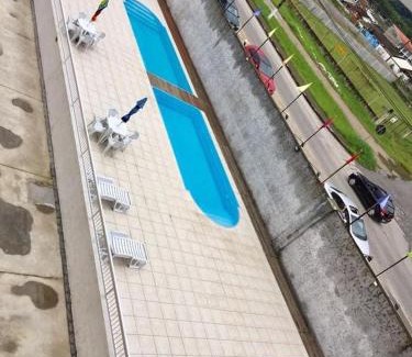 Ipiranguinha Apartamento | AP 1501 SUN WAY UBATUBA com PISCINA E CHURRASQUEIRA