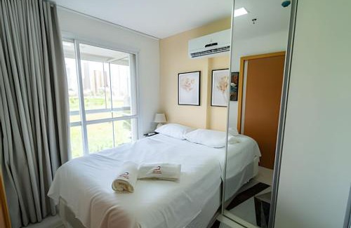 Aguas Claras Apartamento | Ap 20%off, 100m Estação Metro, Garagem, Piscina, Jr Catito