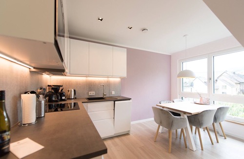 Uerzig Apartamento | Ap 6 - Herzlay-Apartamento-De Lujo-Baño en la habitacion-Vineyard view