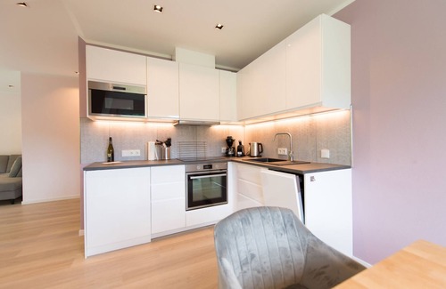 Uerzig Apartamento | Ap 6 - Herzlay-Apartamento-De Lujo-Baño en la habitacion-Vineyard view