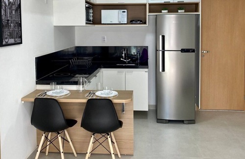Centro Apartamento | AP 822 com Piscina, Academia e Coworking