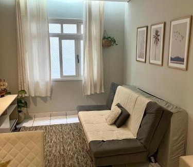 Boqueirao Apartamento | AP Boqueirao - Uma quadra da praia em Santos Canal 3