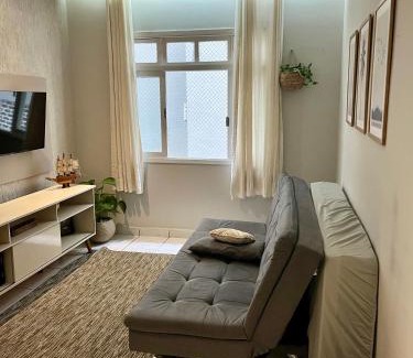 Boqueirao Apartamento | AP Boqueirao - Uma quadra da praia em Santos Canal 3