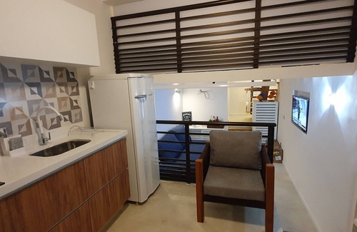 Barra do Una Apartamento | Flat in a marina in front of the Una river