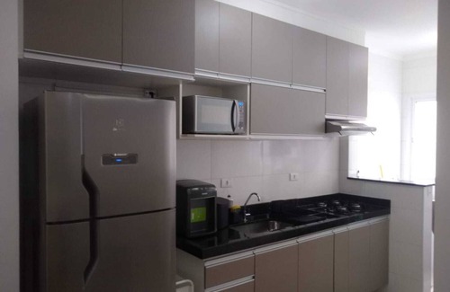 Praia Grande Apartamento | Apartment facing the sea in Vila Caiçara