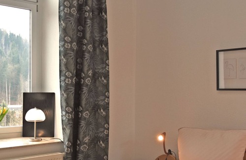 Grunhainichen Villa | Apartamento con encanto cerca de Borstendorf con una gran terraza