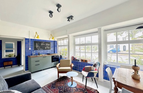 Amsterdam North Apartamento | Aparment in former bathhouse. Free parking