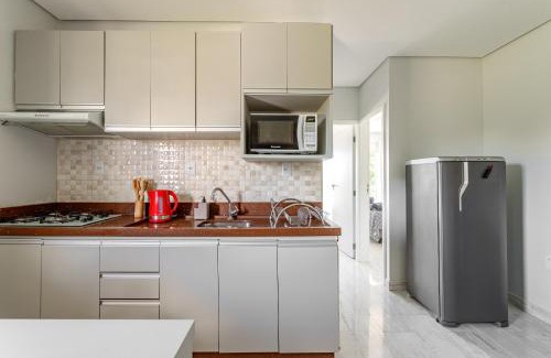 Campeche Norte Apartamento | Apart 08 Campeche - Recanto com vista para o mar - 50m da praia -