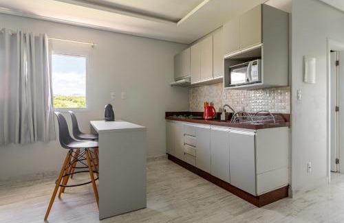 Campeche Norte Apartamento | Apart 08 Campeche - Recanto com vista para o mar - 50m da praia -