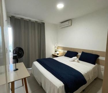 Aracati Apartamento | Apart Canoa Quebrada vista mar- condominio fechado