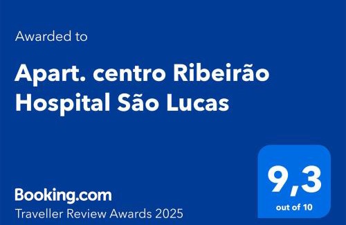 Ribeirao Preto Apartamento | Apart. centro Ribeirão Hospital São Lucas