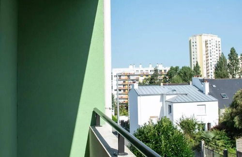 Lambezellec Apartamento | Apart'Hotel Brest - Studio 2 People Twin Balcony