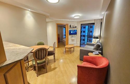 Indianopolis Apartamento | Apart/Hotel c/2 quartos e 2 banheiros Moema SP