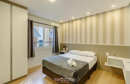 Vila Luiza Apartamento | Apto de 2 habitaciones y chimenea - Canela EPE0304