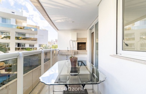 Jurere Apartamento | Apart w/ Barbecue in Condominium With Pool Bri0102