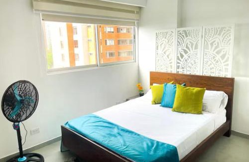 El Tesoro Apartamento | Apartaestudio de 2 habitaciones cerca a provenza y el tesoro