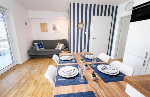 Poddabie Apartamento | APARTAMENT 14B BLUE MARINE Poddąbie Basen Odkryty Brodziki Plac Zabaw
