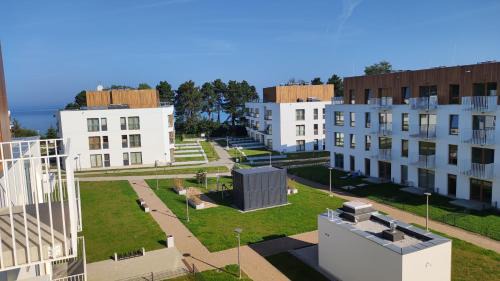 Gaski Apartamento | APARTAMENT BALTICHOFF DUNE with Sea View, Basen, Spa, Gym, Sauna, Hala sportowa z kortem tenisowym