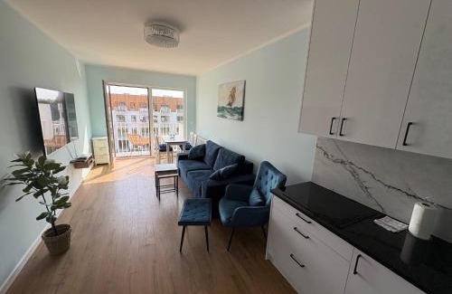 Gaski Apartamento | APARTAMENT BALTICHOFF DUNE with Sea View, Basen, Spa, Gym, Sauna, Hala sportowa z kortem tenisowym