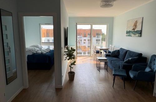 Gaski Apartamento | APARTAMENT BALTICHOFF DUNE with Sea View, Basen, Spa, Gym, Sauna, Hala sportowa z kortem tenisowym