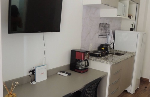Vila Buarque Apartamento | Apartamento Novo e Completo. Acesso a Piscina, Academia e Coworking a 400m Metrô