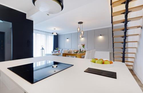Katowice Apartamento | Apartament Heaven 115 m2 -3 eleganckie sypialnie -wanna w pokoju